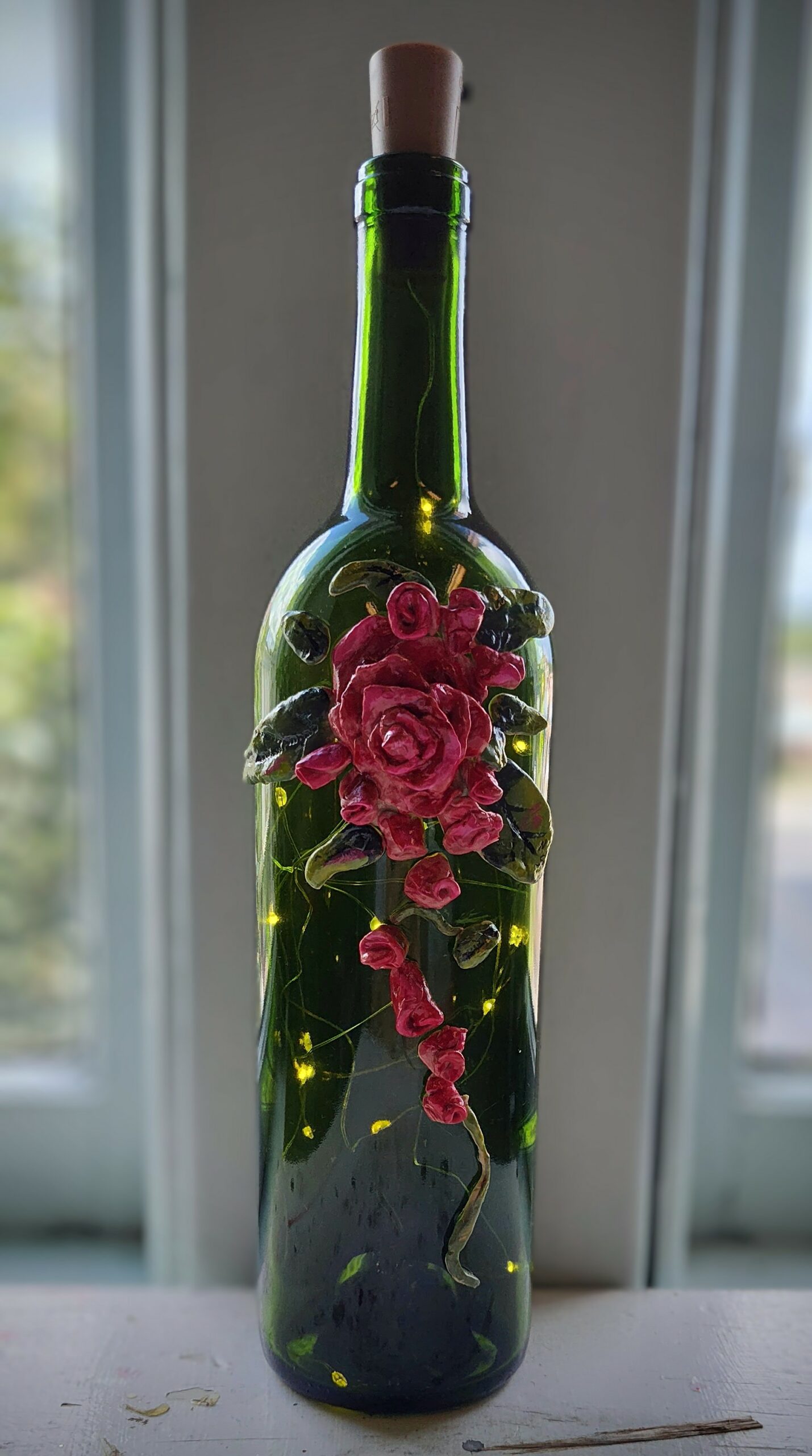 fairy light bottle